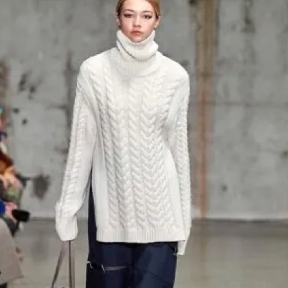 Tibi turtleneck with open back